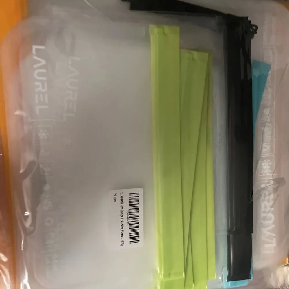22 PCs Reusable Bags Dishwasher Safe Leakproof HEAVY DUTY Freezer Bag BPA Free